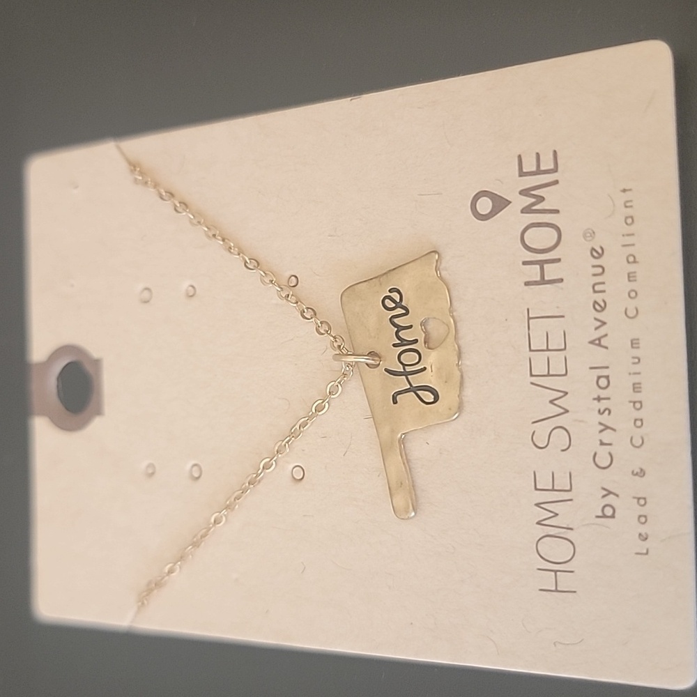 Oaklahoma necklace brand new Gold Plated